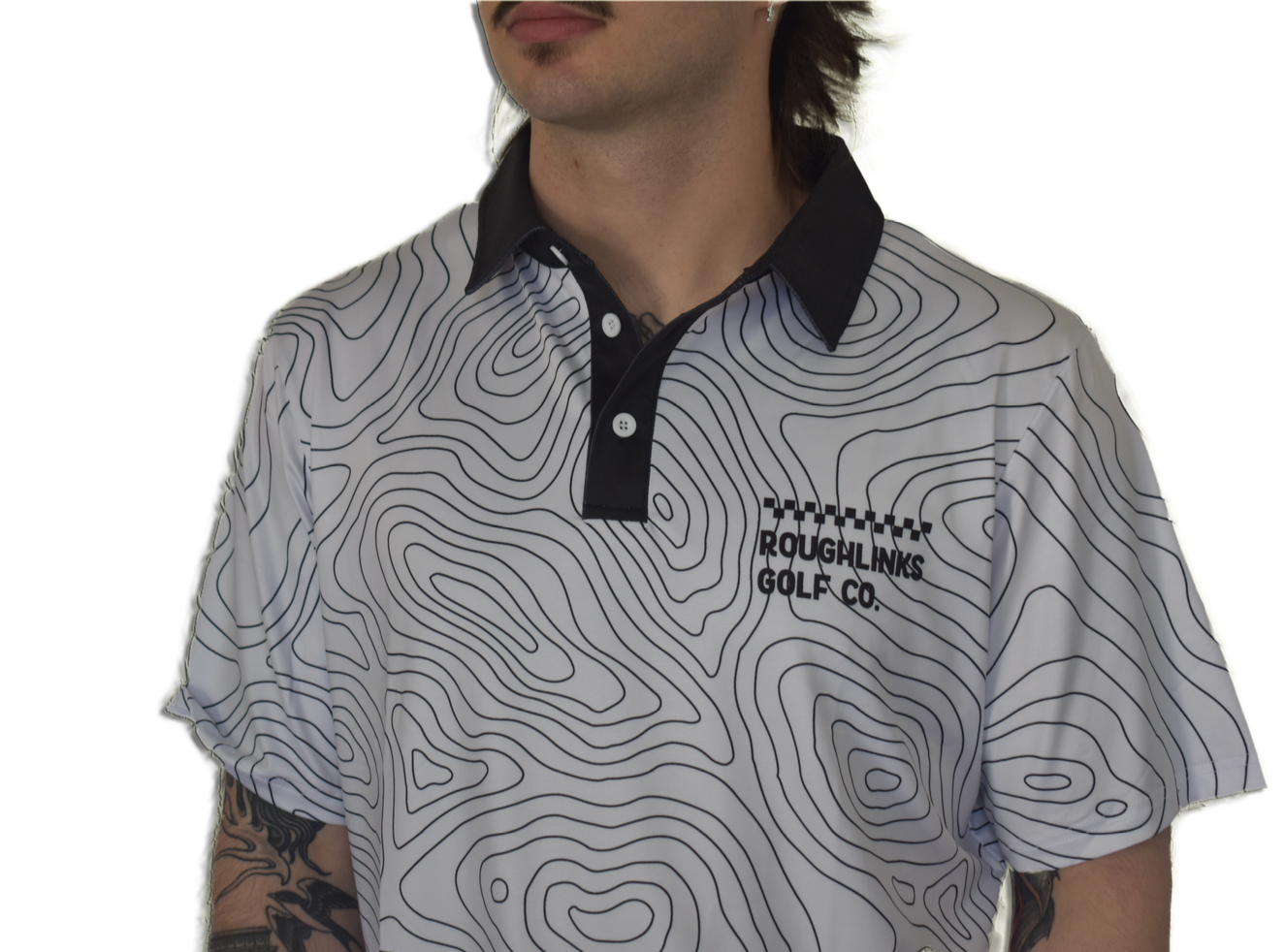 Bunker Polo - White/Black